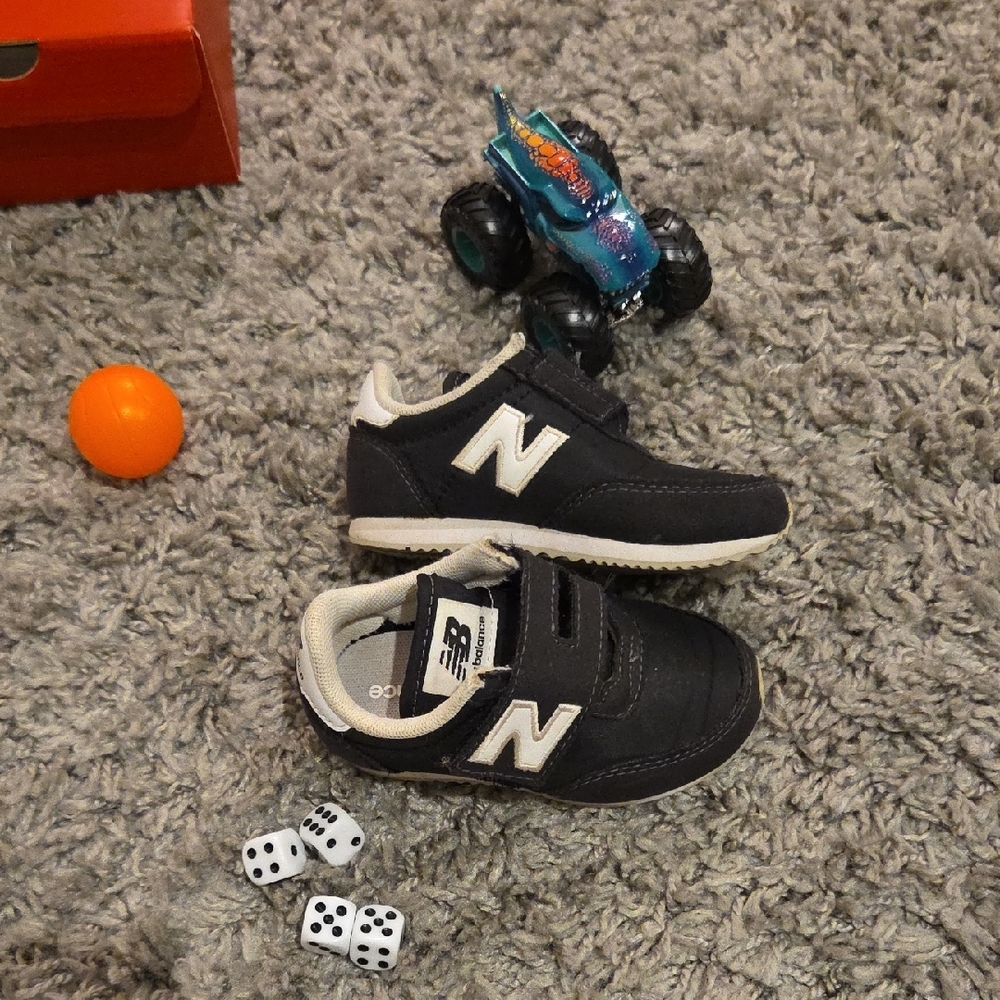 New Balance Kids Black Sneakers